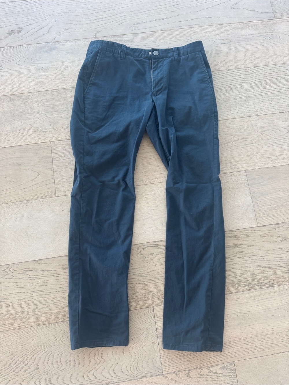 Men's Dark Blue Chino Pants